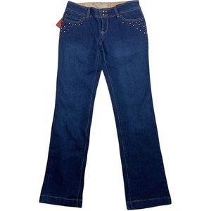 Coqueta 7 Slim Jeans NWT Rhinestone Bling AN-3006 Juniors